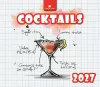 Naptár, asztali, havi, álló, mini, DAYLINER "Cocktails"