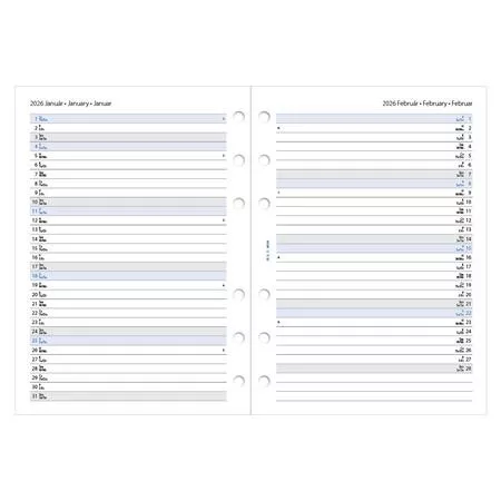 Kalendárium betét, tervező, heti, A5 (L), FILOFAX, 2027