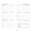 Kalendárium betét, tervező, heti, personal (M) méret, FILOFAX, 2027