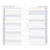 Kalendárium betét, tervező, heti, personal (M) méret, FILOFAX, 2027
