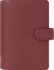 Kalendárium, gyűrűs, betétlapokkal, A5, FILOFAX "Norfolk", bordó