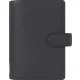 Kalendárium, gyűrűs, betétlapokkal, personal méret, FILOFAX "Norfolk", fekete