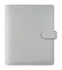Kalendárium, gyűrűs, betétlapokkal, personal méret, FILOFAX "Saffiano", gránit