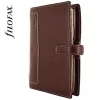 Kalendárium, gyűrűs, betétlapokkal, personal méret, FILOFAX, "Holborn", barna
