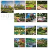 Falinaptár, A4, LIZZYCALENDAR "Díszkertek"