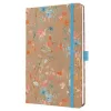 Naptár, A5, heti, 2027, kemény borító, SIGEL "Jolie", Blue Floral Serenity