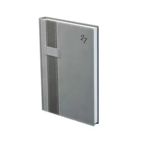   Naptár, tervező, B5, heti, TOPTIMER "Vario", szürke-szürke