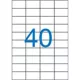 Etikett, univerzális, 52,5x29,7 mm, VICTORIA PAPER, 4000 etikett/csomag