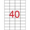 Etikett, univerzális, 52,5x29,7 mm, APLI, 20000 etikett/csomag