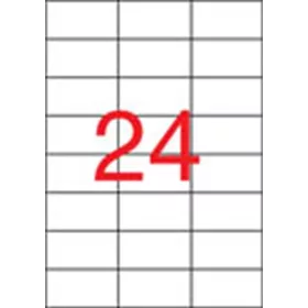 Etikett, univerzális, 70x37 mm, APLI, 2400 etikett/csomag