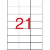 Etikett, univerzális, 70x42,4 mm, APLI, 10500 etikett/csomag