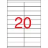Etikett, univerzális, 105x29 mm, APLI, 2000 etikett/csomag