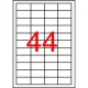 Etikett, univerzális, 48,5x25,4 mm, APLI, 440 etikett/csomag