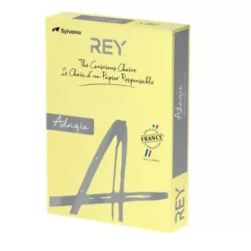   Másolópapír, színes, A3, 80 g, REY "Adagio", pasztell sárga