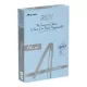Másolópapír, színes, A4, 80 g, REY "Adagio", pasztell kék