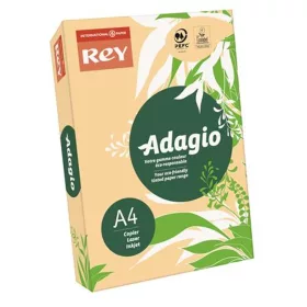  Másolópapír, színes, A4, 80 g, REY "Adagio", pasztell lazac