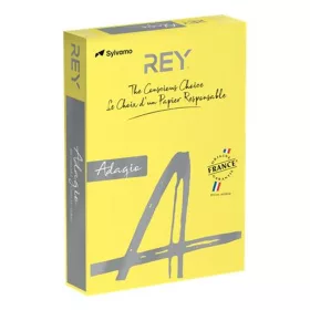   Másolópapír, színes, A4, 160 g, REY "Adagio", intenzív sárga