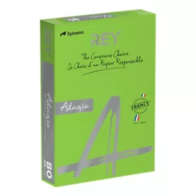   Másolópapír, színes, A4, 80 g, REY "Adagio", intenzív zöld