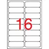 Etikett, univerzális, 99,1x34 mm, kerekített sarkú, APLI, 1600 etikett/csomag