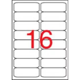   Etikett, univerzális, 99,1x34 mm, kerekített sarkú, APLI, 1600 etikett/csomag