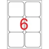 Etikett, univerzális, 99,1x93,1 mm, kerekített sarkú, APLI, 600 etikett/csomag