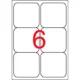Etikett, univerzális, 99,1x93,1 mm, kerekített sarkú, APLI, 600 etikett/csomag