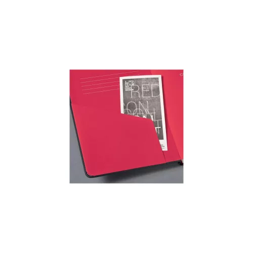 Jegyzetfüzet, exkluzív, A5, kockás, 97 lap, keményfedeles, SIGEL "Conceptum Red Edition", feket