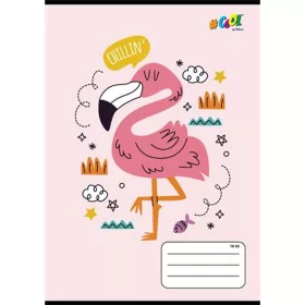   Füzet, tűzött, A5, vonalas, 32 lap, 2. osztály, COOL BY VICTORIA, "Holiday vibes", "16-32"