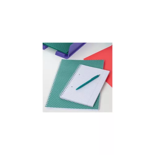 Spirálfüzet, A5, kockás, 80 lap, ESSELTE  "Colour`Breeze", kék