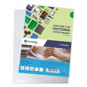   Genotherm, "L", A4, 150 mikron, víztiszta, VICTORIA OFFICE - 10db