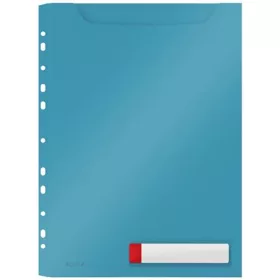   Genotherm, lefűzhető, A4 maxi, LEITZ "Cosy Privacy", nyugodtkék - 3db