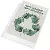 Genotherm, lefűzhető, A4, 70 mikron, narancsos felület, ESSELTE "Recycled" - 100db