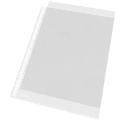 Genotherm, lefűzhető, A4, 38 mikron, narancsos felület, ESSELTE "Standard" - 100db