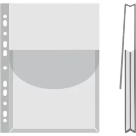   Katalógustartó genotherm, lefűzhető, A4, 170 mikron, víztiszta, 27 mm, DONAU - 12db