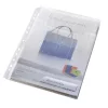 Genotherm, lefűzhető, A4, 200 mikron, füllel, LEITZ "CombiFile Jumbo", áttetsző - 3db