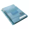 Genotherm, lefűzhető, A4, 200 mikron, füllel, LEITZ "CombiFile Jumbo", kék - 3db