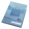Genotherm, lefűzhető, A4, 200 mikron, füllel, LEITZ "CombiFile Jumbo", kék - 3db
