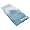 Genotherm, lefűzhető, A4, 200 mikron, füllel, LEITZ "CombiFile Jumbo", kék - 3db
