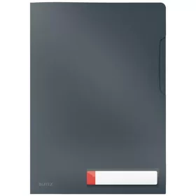   Genotherm, "L", A4, PP, LEITZ "Cosy Privacy", bársonyszürke - 3db