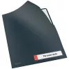 Genotherm, "L", A4, PP, LEITZ "Cosy Privacy", bársonyszürke - 3db