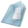 Rendszerező genotherm, lefűzhető, A4, 200 mikron, narancsos felület, LEITZ "CombiFile", kék - 3