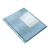 Rendszerező genotherm, lefűzhető, A4, 200 mikron, narancsos felület, LEITZ "CombiFile", kék - 3