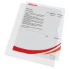 Genotherm, "L", A5, 115 mikron, narancsos felület, ESSELTE "Standard" - 100db