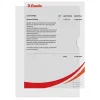 Genotherm, "L", A5, 115 mikron, narancsos felület, ESSELTE "Standard" - 100db