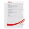 Genotherm, "L", A4, 115 mikron, narancsos felület, ESSELTE "Standard" - 100db