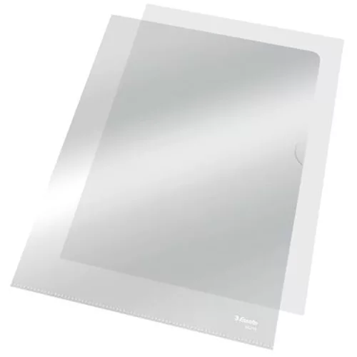 Genotherm, "L", A4, 105 mikron, víztiszta felület, ESSELTE "Luxus" - 100db