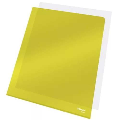 Genotherm, "L", A4, 150 mikron, víztiszta felület, ESSELTE "Luxus", sárga - 25db