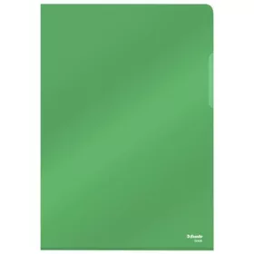   Genotherm, "L", A4, 150 mikron, víztiszta felület, ESSELTE "Luxus", zöld - 25db