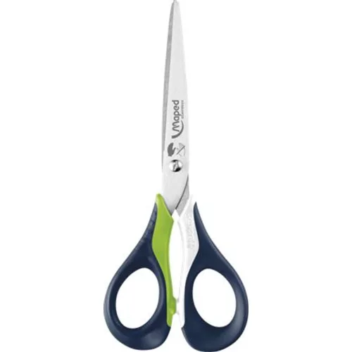 Olló, általános, 16 cm, balkezes, MAPED "Sensoft 3D", vegyes színek