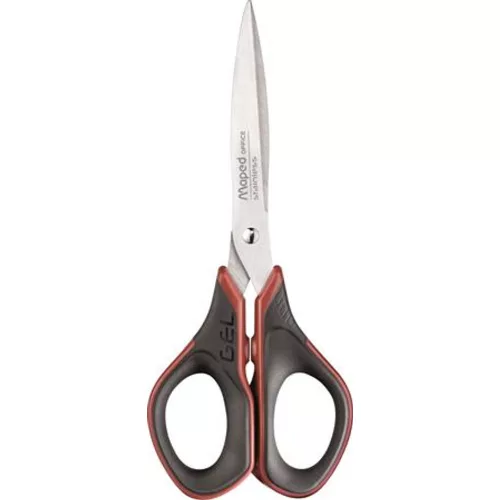 Olló, általános, 17 cm, MAPED "Advanced Gel"